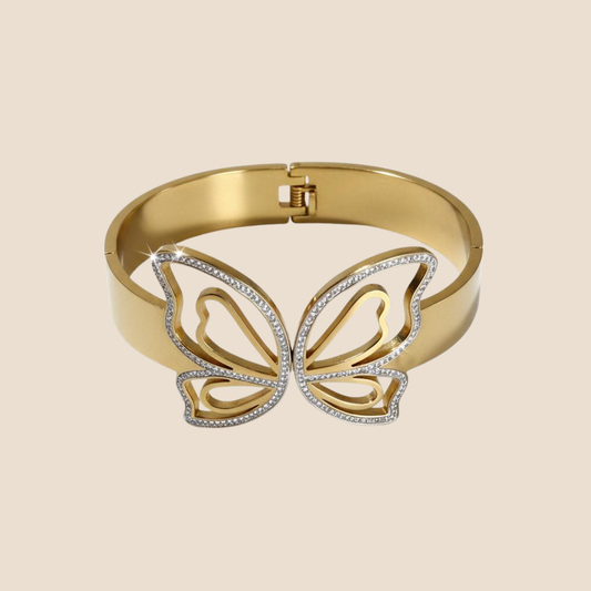 Butterfly Bangle Bracelet