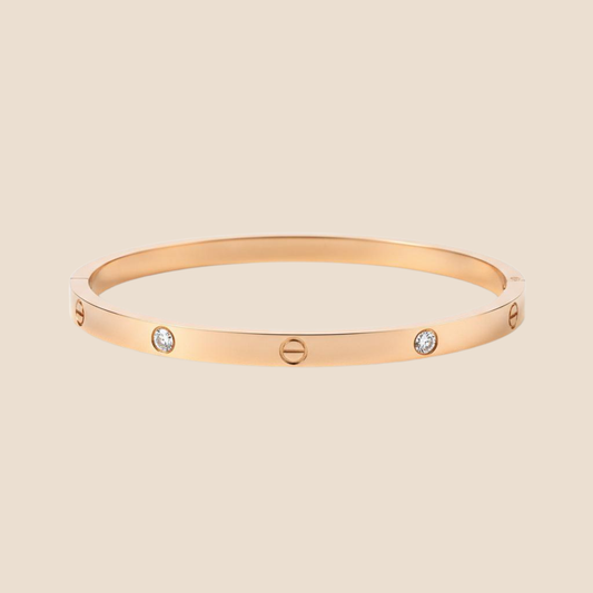 Classic Love-Inspired Bangle
