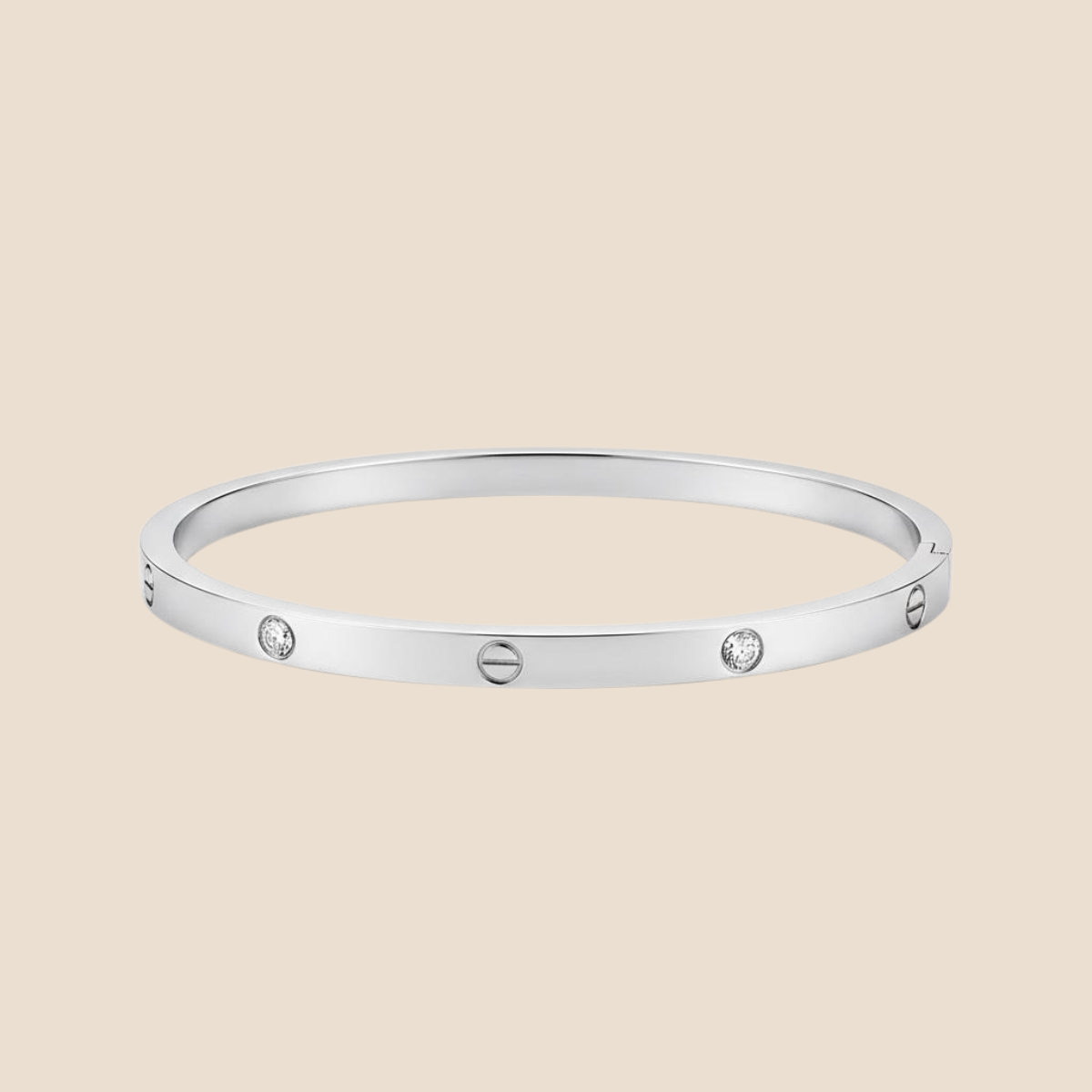 Classic Love-Inspired Bangle