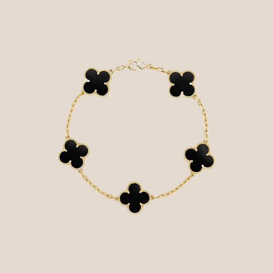 Clover Luxe Gold Bracelet