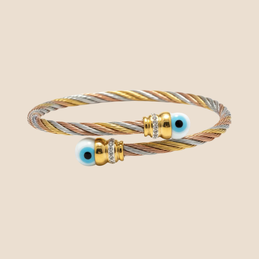 Golden Gaze Bangle
